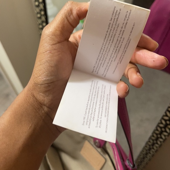 Hot pink coach bag - Picture 5 of 9